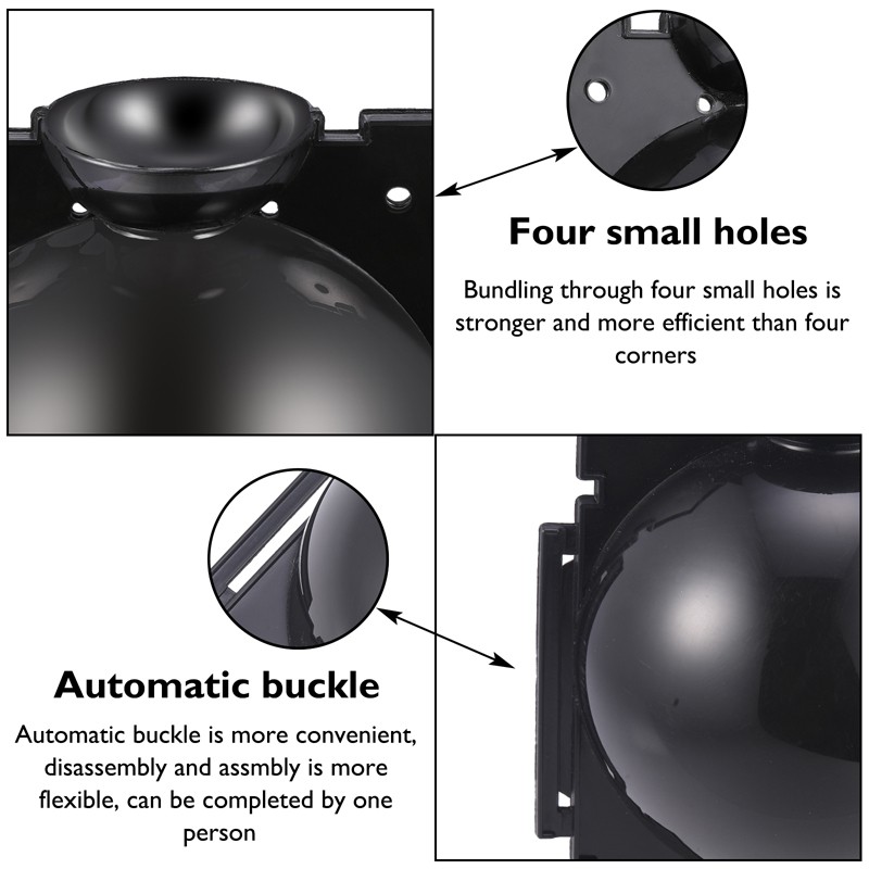 2~10Pcs Plant Rooting Device High Pressure Propagation Ball Graft Box Grow 5/8CM gallery