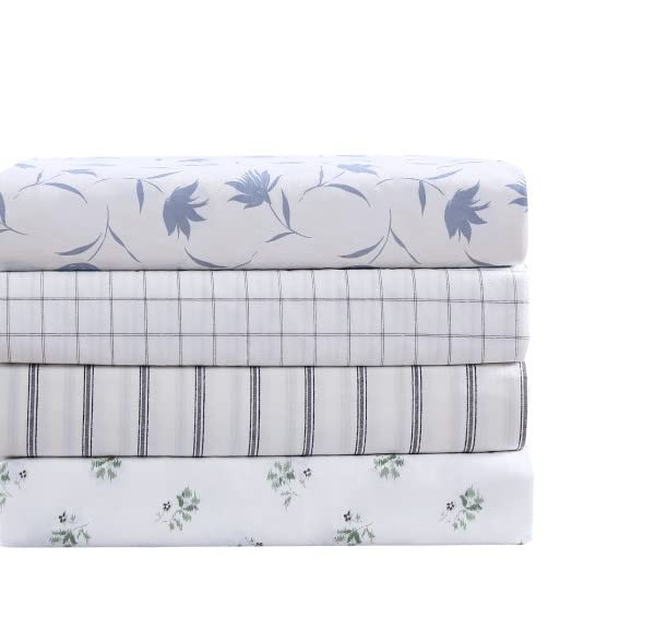 - Queen Sheets, Cotton Percale Bedding Set, Crisp & Cool Ideal Bedding Set (T... gallery