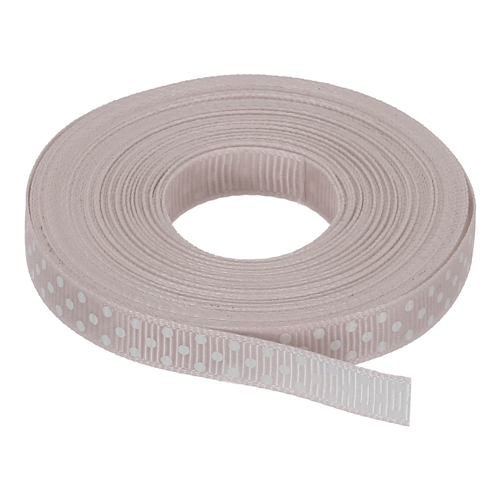 Grosgrain Ribbons 25 Yards 3/8 Inch Grey with White Dots Ribbon Bow Decoration gallery