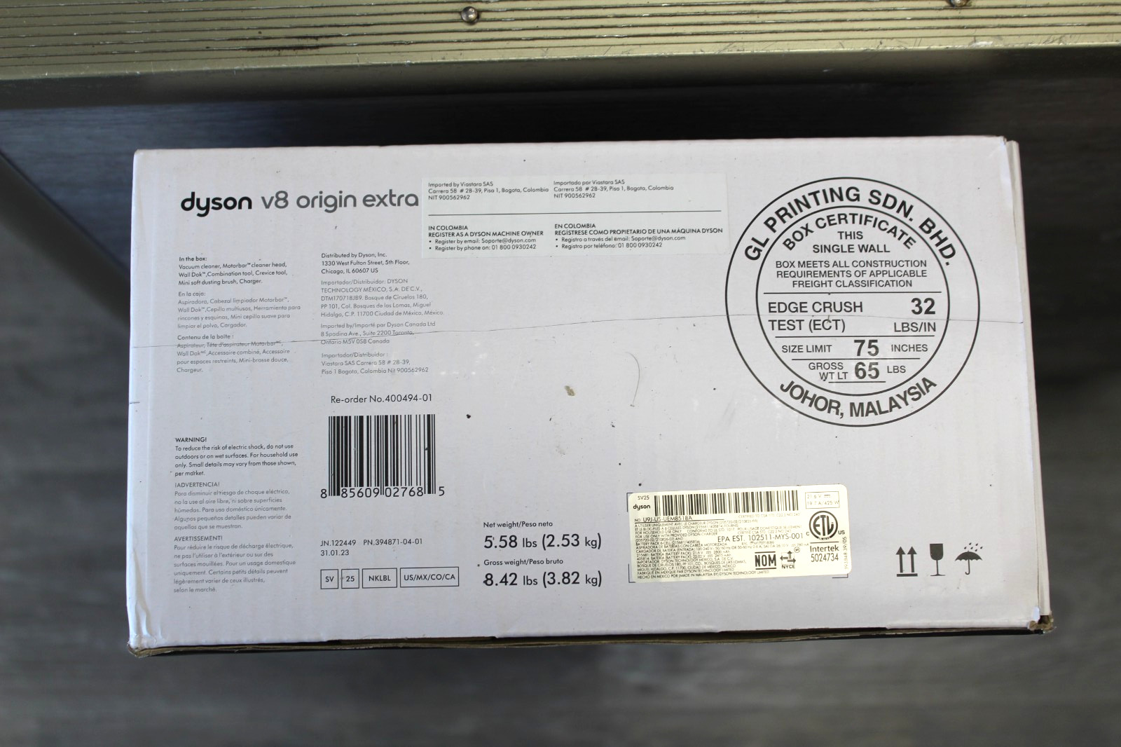 Dyson Dyson V8 Origin Extra 400494-01 SV25 Stick Vacuum Cleaner - NEW - SEALED gallery