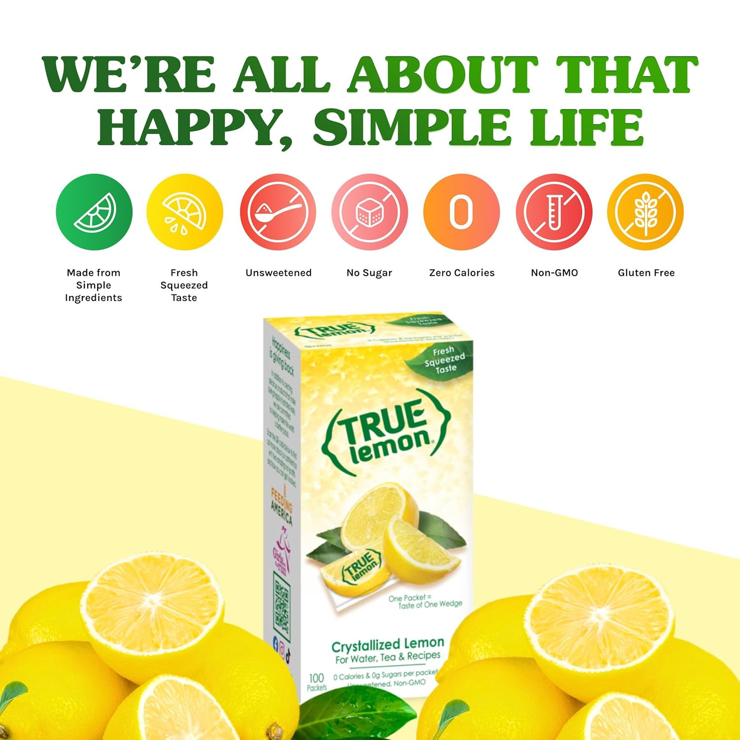 TRUE LEMON Water Enhancer, Bulk Dispenser, 100 Count (Pack of 1), 0 Calorie Drin gallery