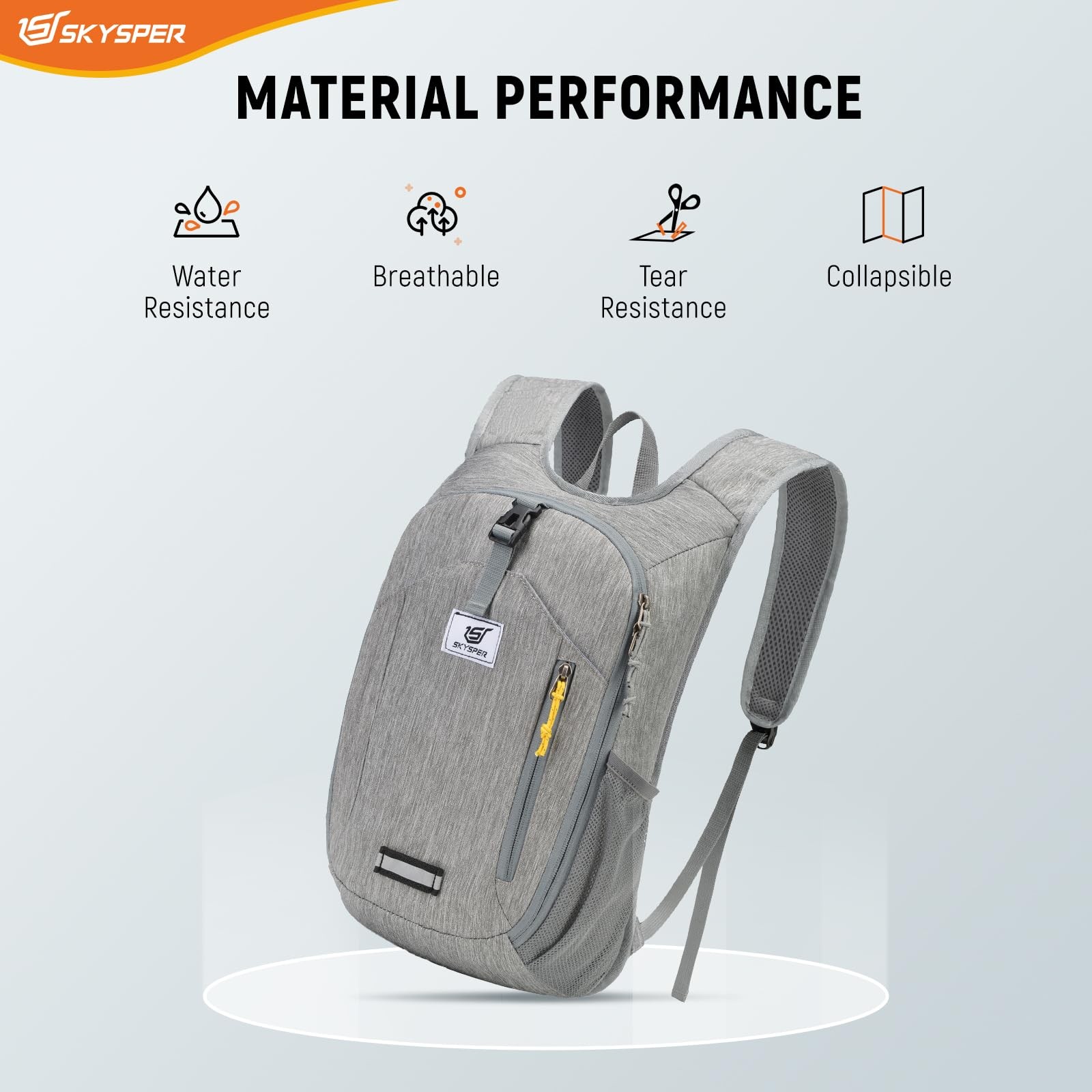 10L Hiking Backpack Small Foldable Daypack Packable Lightweight Travel Bag 5