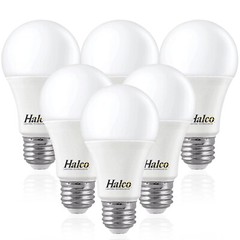 Halco ProLED Light Bulb A19 ECO 9 Watts 3000K Non-Dimmable 48 PACK
