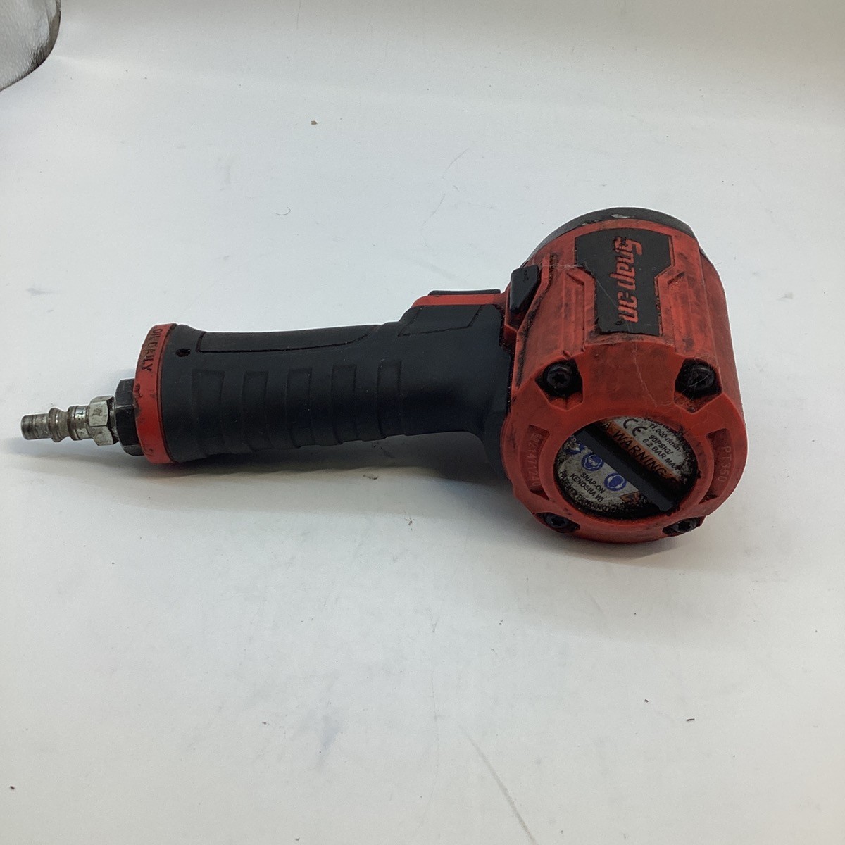 Snap-on PT350G Red 1/2” Drive Stubby Air Impact Wrench (GO1064661) gallery