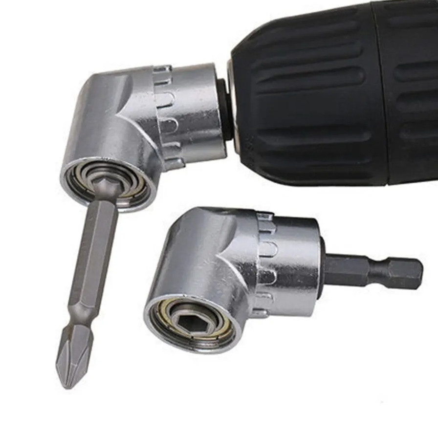 1pc 105° Right Angle Drill Extension Screwdriver Joint Tool - Screwdriver Head