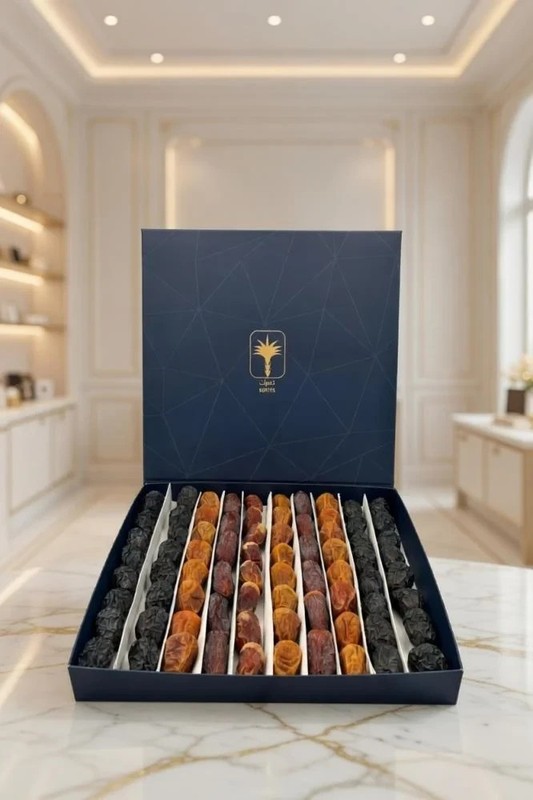 Premium Saudi Dates 1200G – Assorted Luxury Dates (Ajwa, Medjool, Sukkari) تمور gallery