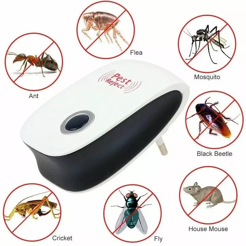 Ultrasonic Pest Insect Rodent Repeller Electronic Plug-In Mice Rat Cockroach Bug gallery