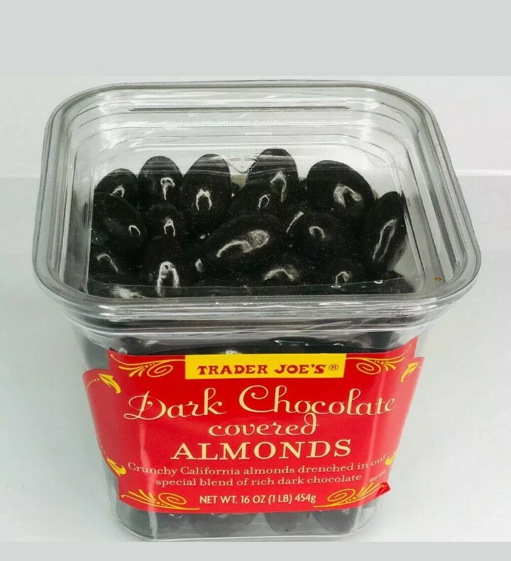 Trader Joe’s Chocolate Covered Crunchy Almonds Delicious Rich Dark Chocolate gallery