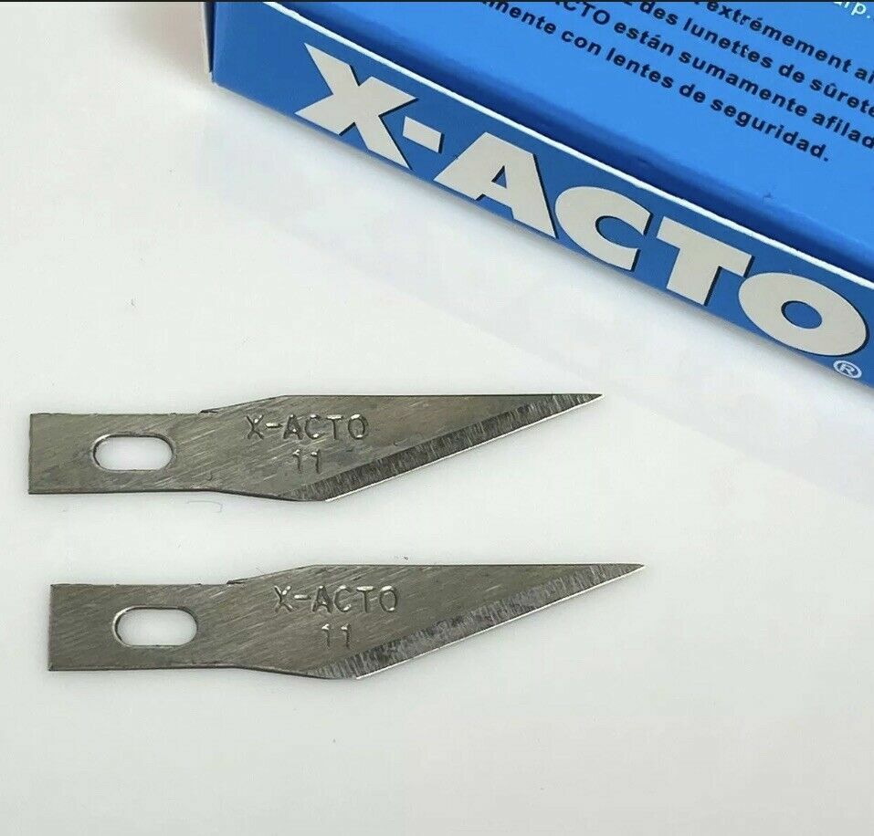 100 pcs for X-ACTO Knife Scoring Sharp Blades EXacto Set Pack Hobby Crafts Arts gallery