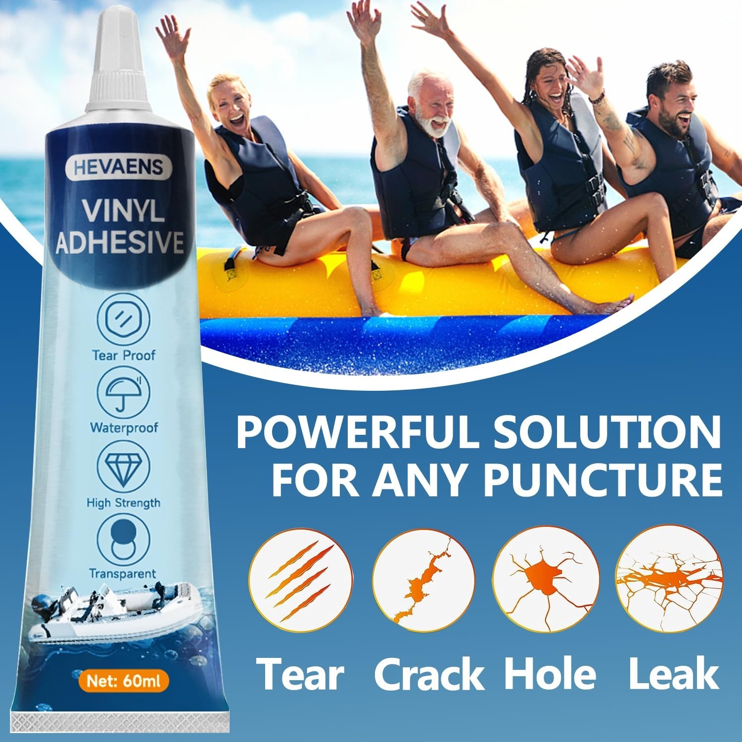 Air Mattress Patch Kit, Heavy Duty Inflatable Repair Kit for Air Mattress gallery
