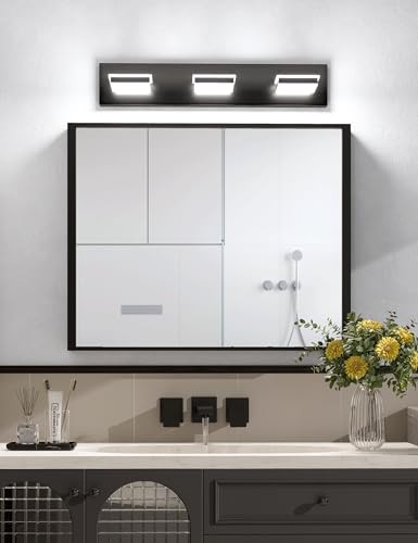 Modern Bathroom Vanity Light Fixtures (3-Light, 24 3-Light,24-Inch 6000K gallery
