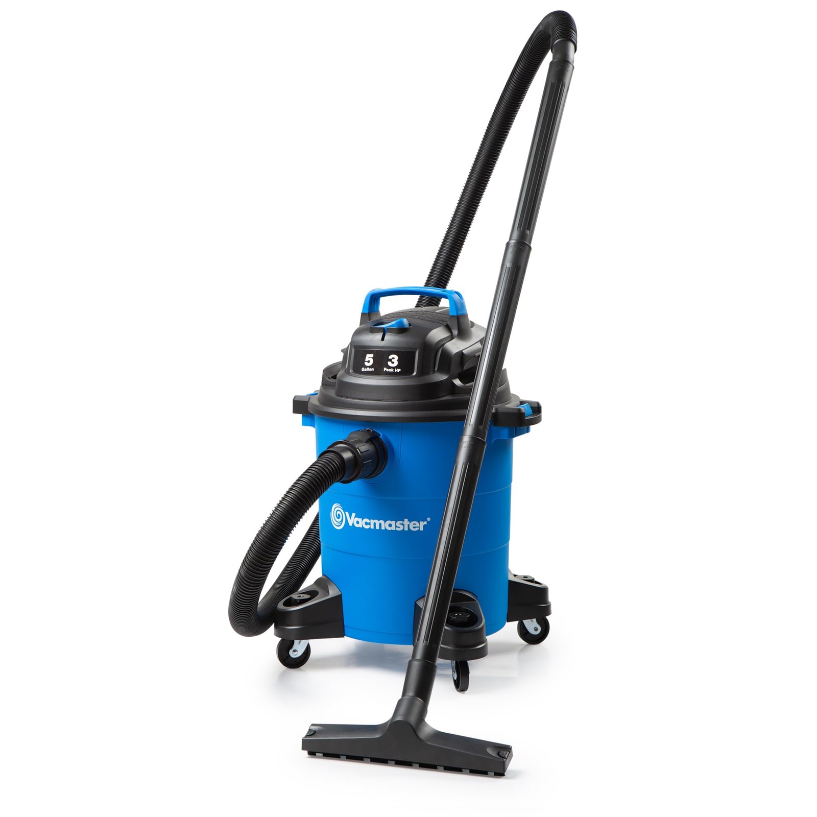 Clean Wet and Dry Messes Fast - Vacmaster 5 Gallon 3 Peak HP Vacuum gallery