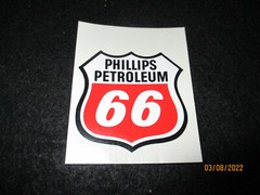 Phillips 66 decal  2 3/4 inch