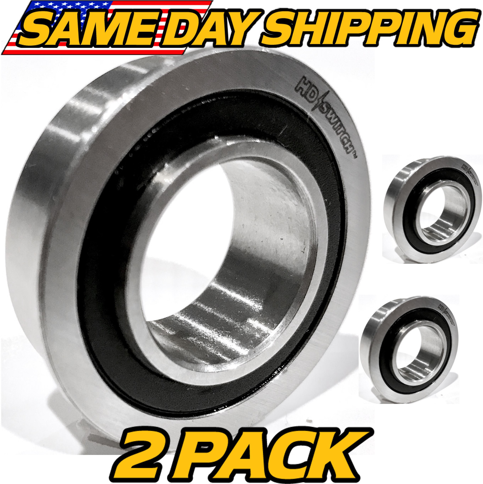 (2) OEM UPGRADE 7011807YP Heavy Duty Wheel Bearings For Snapper Tractors 3/4" ID gallery