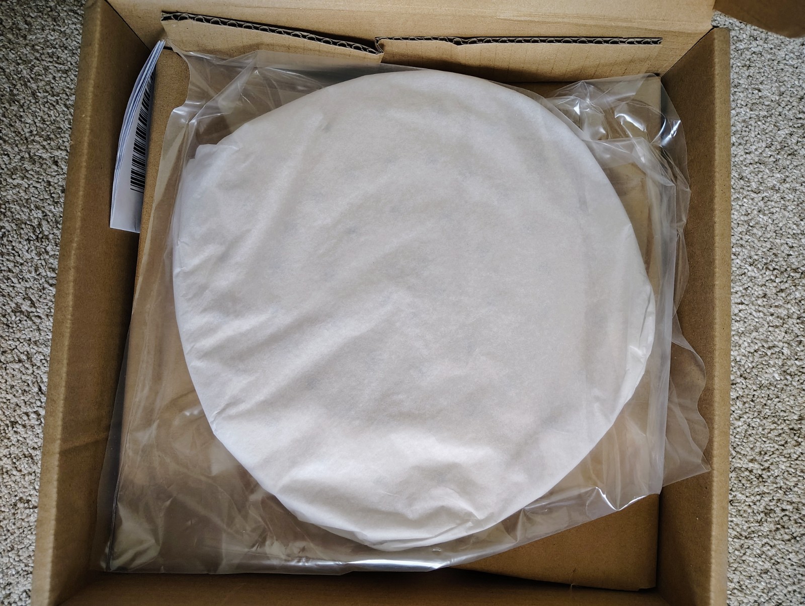 Shower head, moen s112bg, 10" rain head in brushed gold. New in original box. gallery