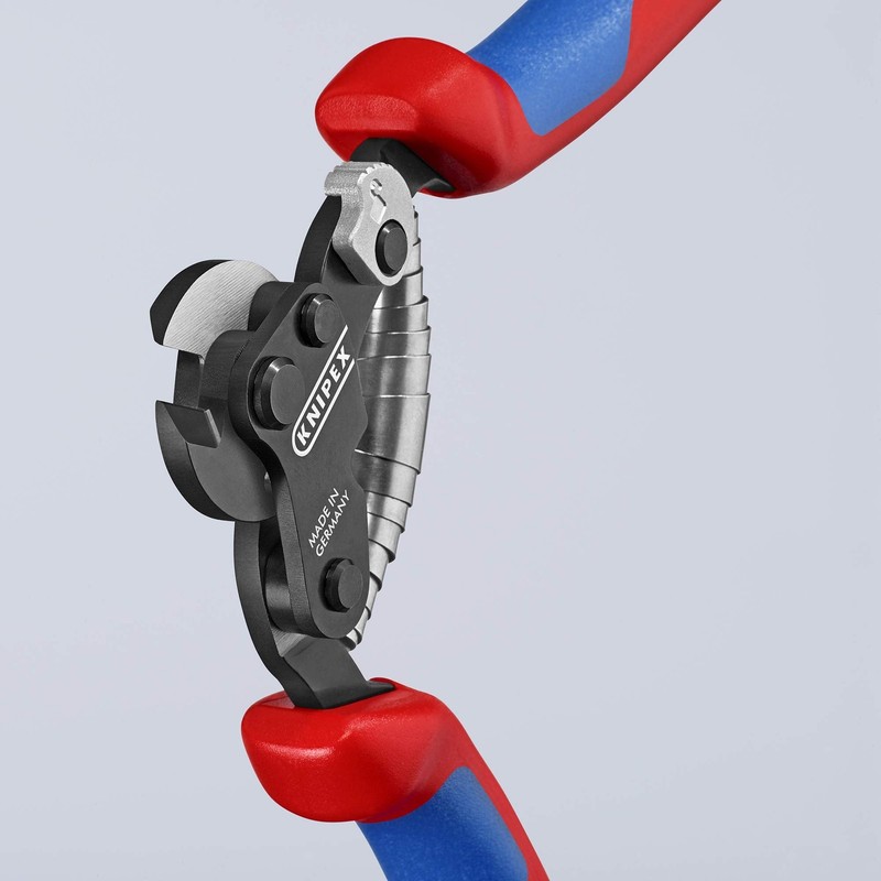 KNIPEX Tools - Wire Rope Cutters, Multi-Component (9562160), 6-Inch, w/ Lock... gallery