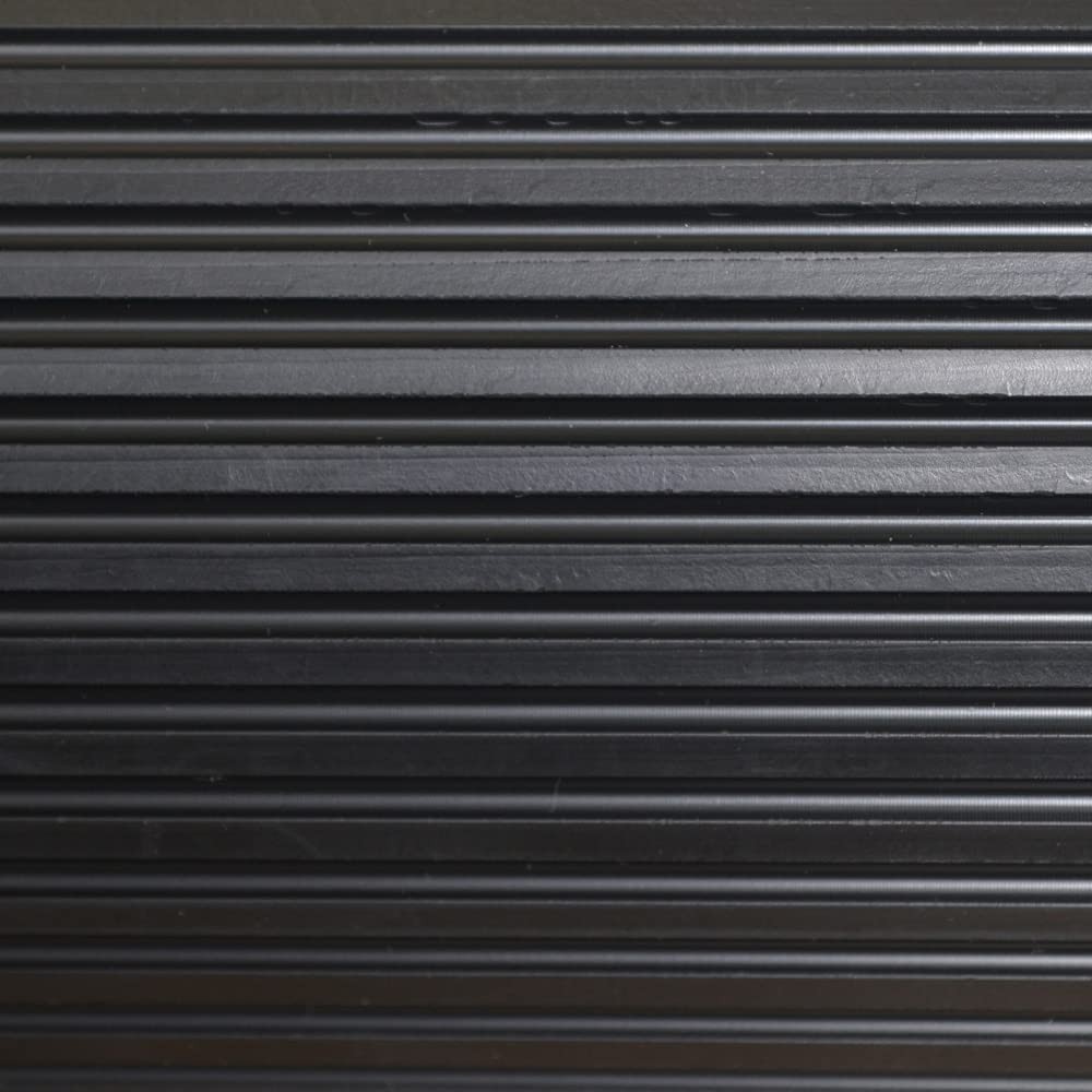 Indoor/outdoor Rubber Scraper Mat 36 In. X 1เนเธเธ0 Ft Black gallery