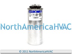 Capcom Dual Run Capacitor 45/5 uf MFD 440 Volt VAC Fit GE Genteq 27L889 27L889BX