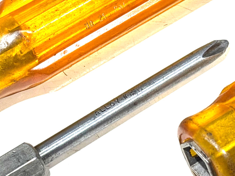 XCELITE TOOLS No. 26 & 25 INTERCHANGEABLE SHAFT SCREWDRIVERS, USA gallery
