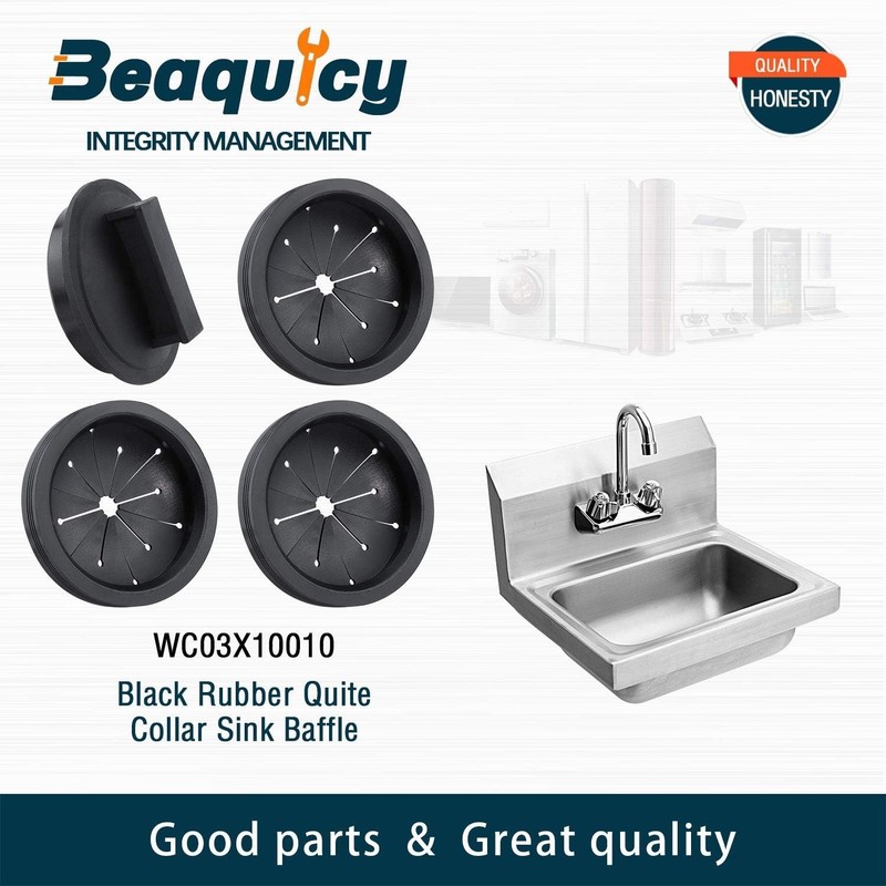 Garbage Disposal Splash Guards Kitchen Sink Stopper 3Pack Whirlaway Waste King gallery