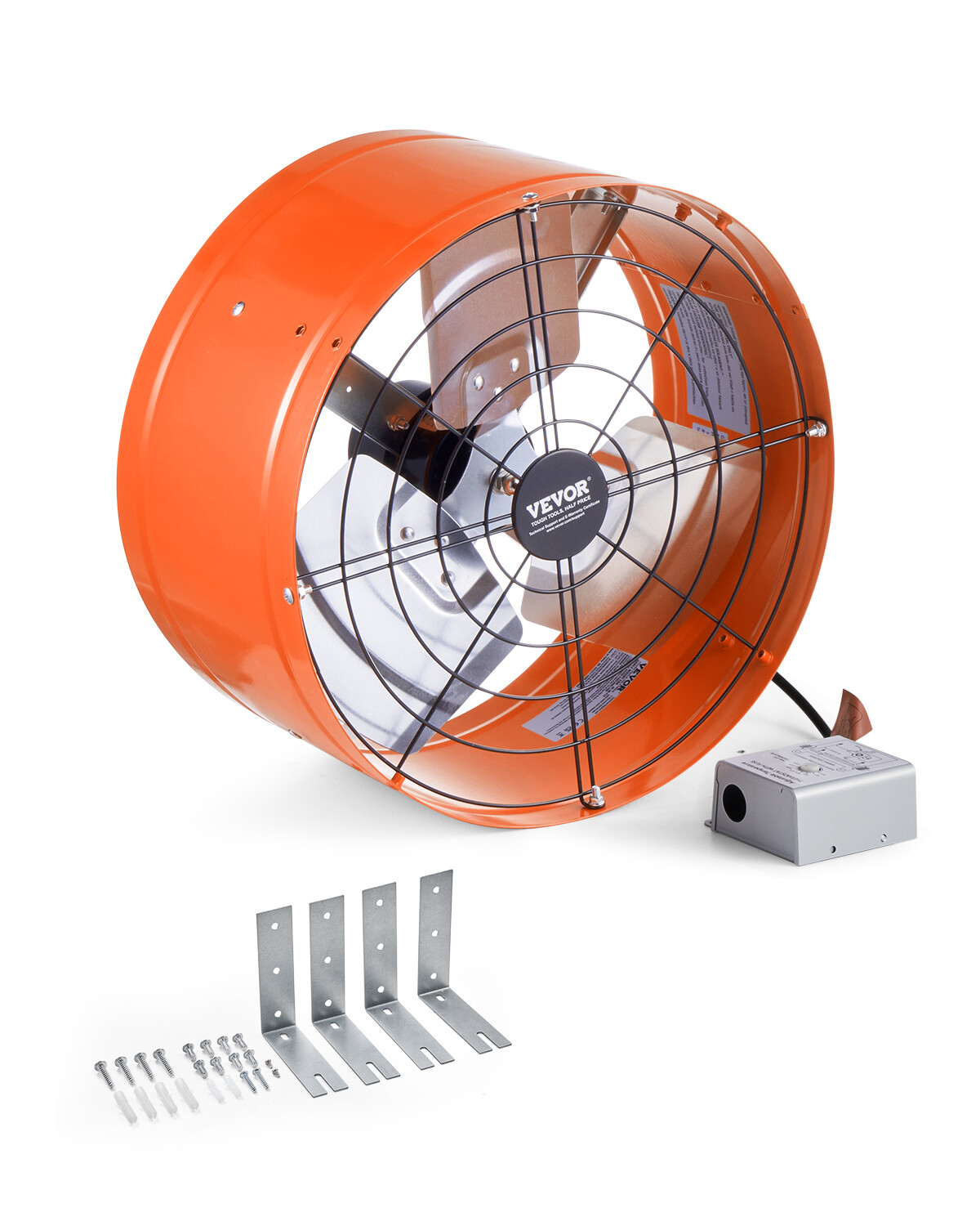 15 Inch Gable Mount Fan 1650 CFM Attic Exhaust Fan with Adjustable Thermostat gallery