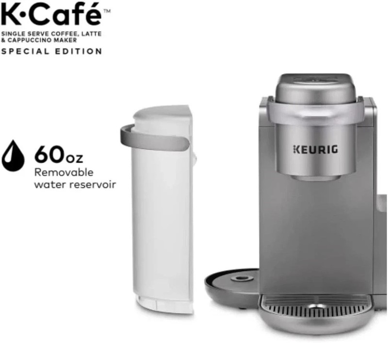 K-Café® Special Edition Single Serve Coffee Latte Cappuccino Maker NEW OPEN BOX gallery