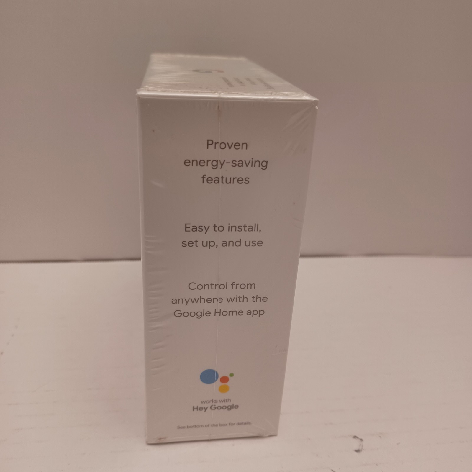 Google Nest Sand Smart Programmable Bluetooth Wi-Fi Thermostat Sealed gallery