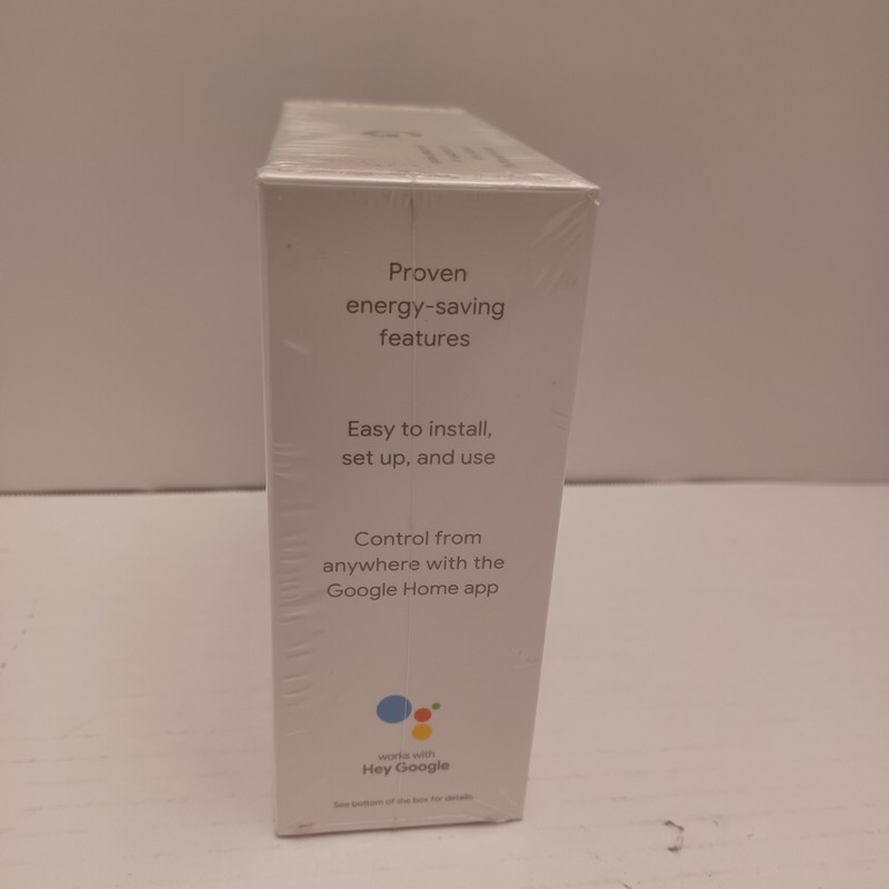 Google Nest Sand Smart Programmable Bluetooth Wi-Fi Thermostat Sealed gallery