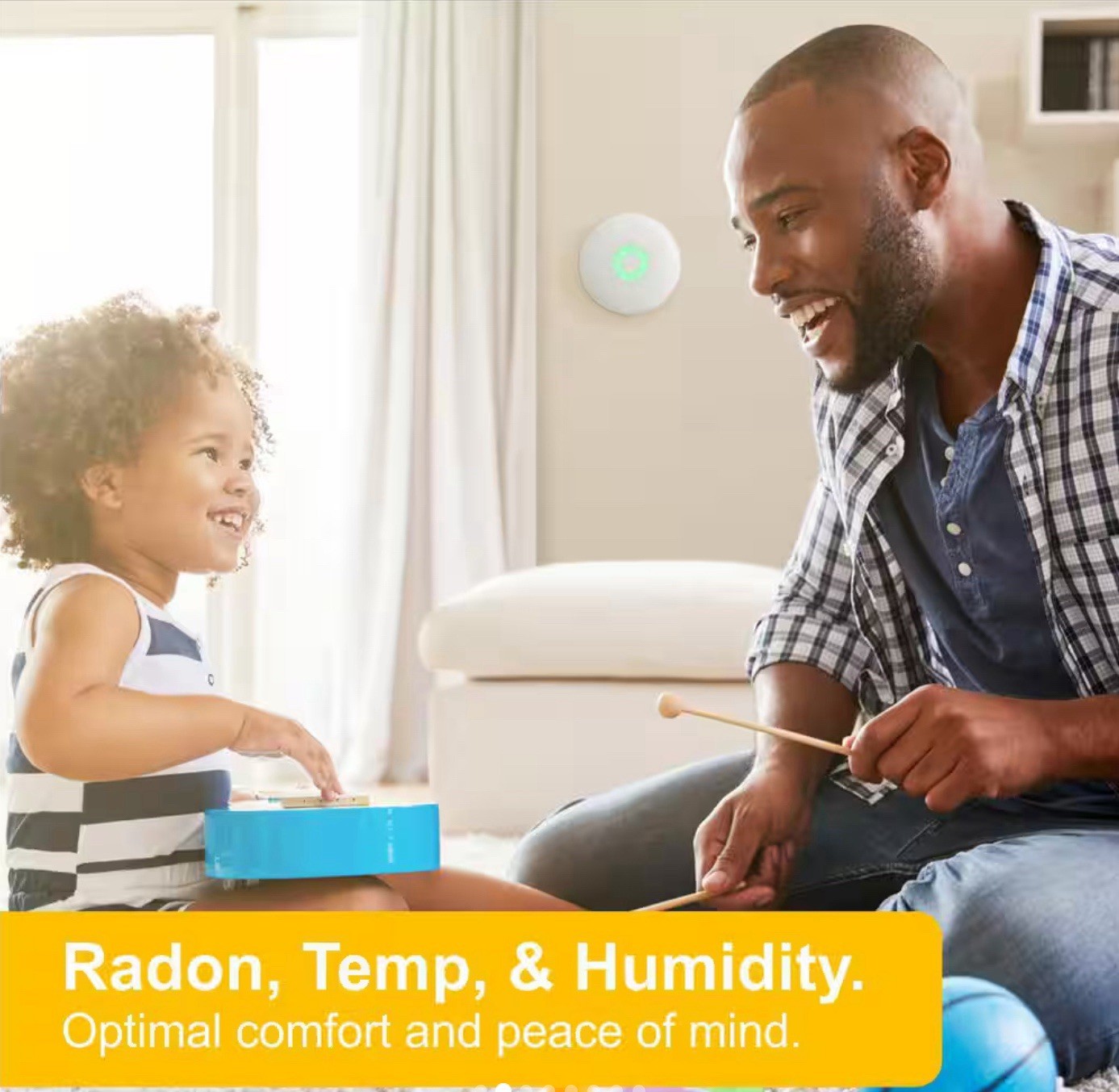 Airthings Wave Radon 2951 Radon Detector Humidity & Temperature Monitoring gallery