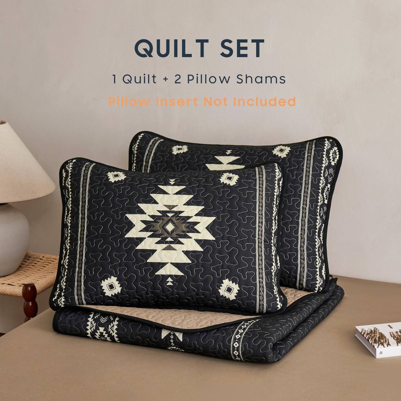 - Western Quilt Set, Southwestern Aztec Country Tribal Native American Rustic... gallery