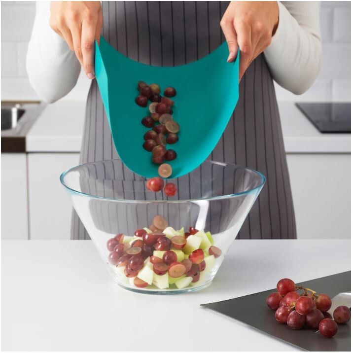 2PC Rectangular Plastic Flexible Kitchen Cutting Board Chopping Mat 12 x 15 gallery