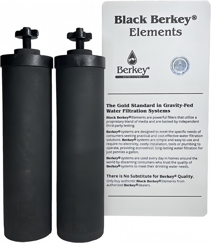 BB9-2 Black Berkey Water Filter Replacement Elements (4-Pack) gallery