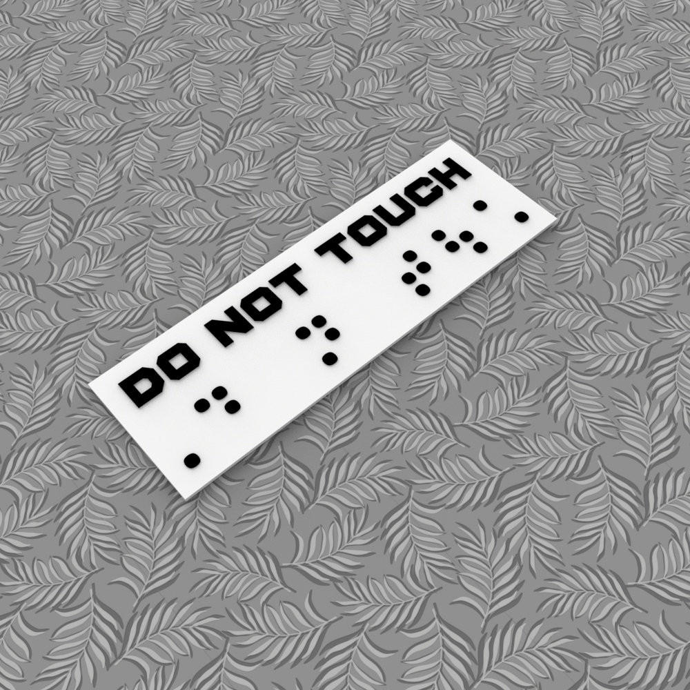 Sign | Do Not Touch gallery