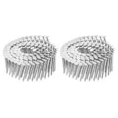 480 Count Siding Nails 1-3/4″x0.12″ 15-Degree Ring Shank Collated Wire Coil
