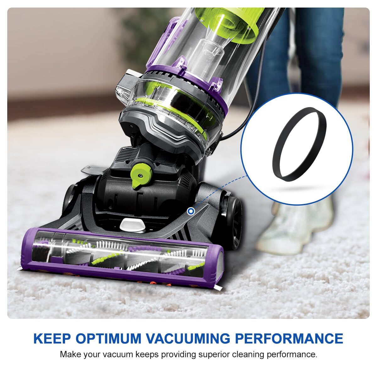 Replacement Belts for Bissell Powerlifter/CleanView Swivel Rewind Pet Vacuums gallery