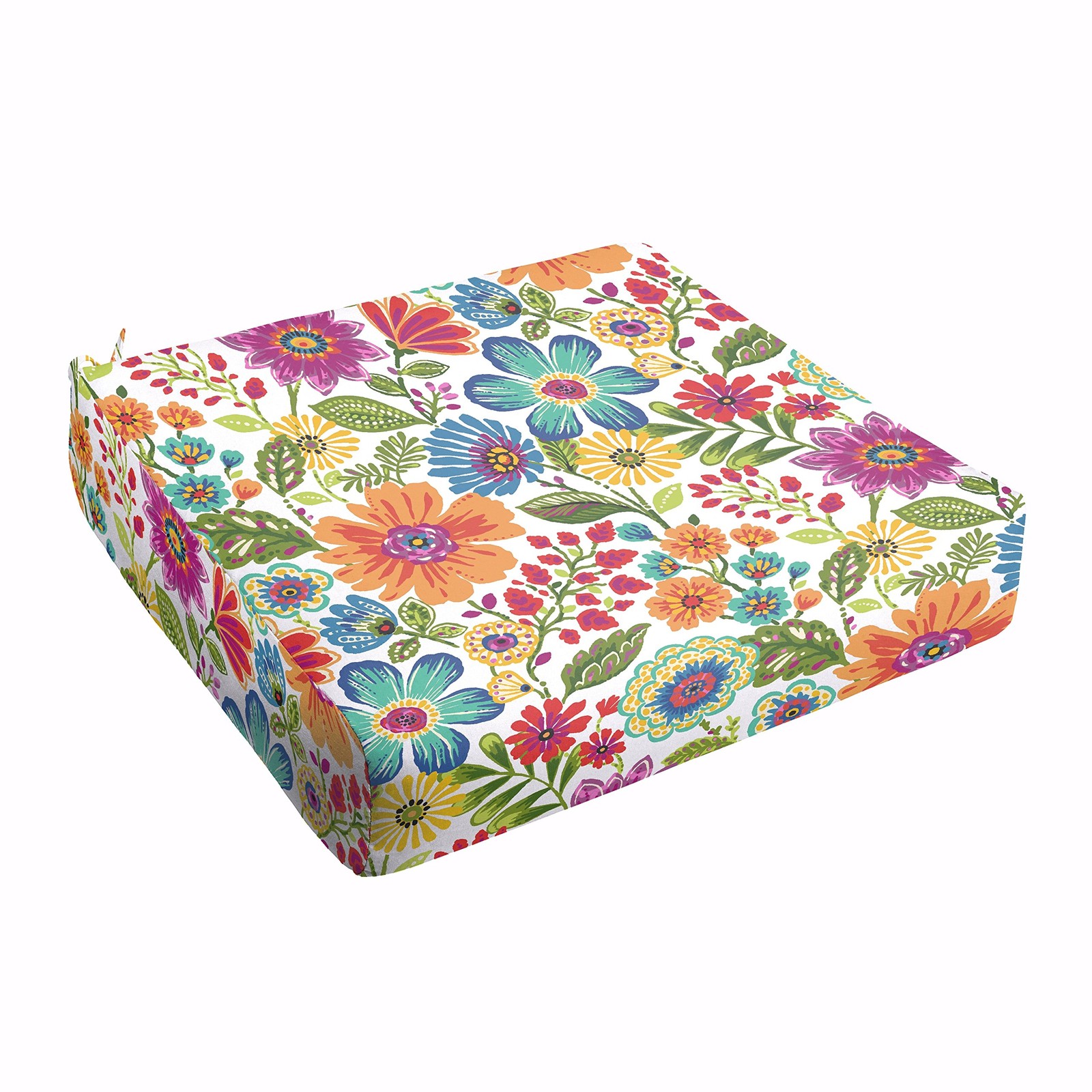 Trupedic - Deep Seating Cushion with Round Front, 23 in x 27 in x 5 in, Multi... gallery