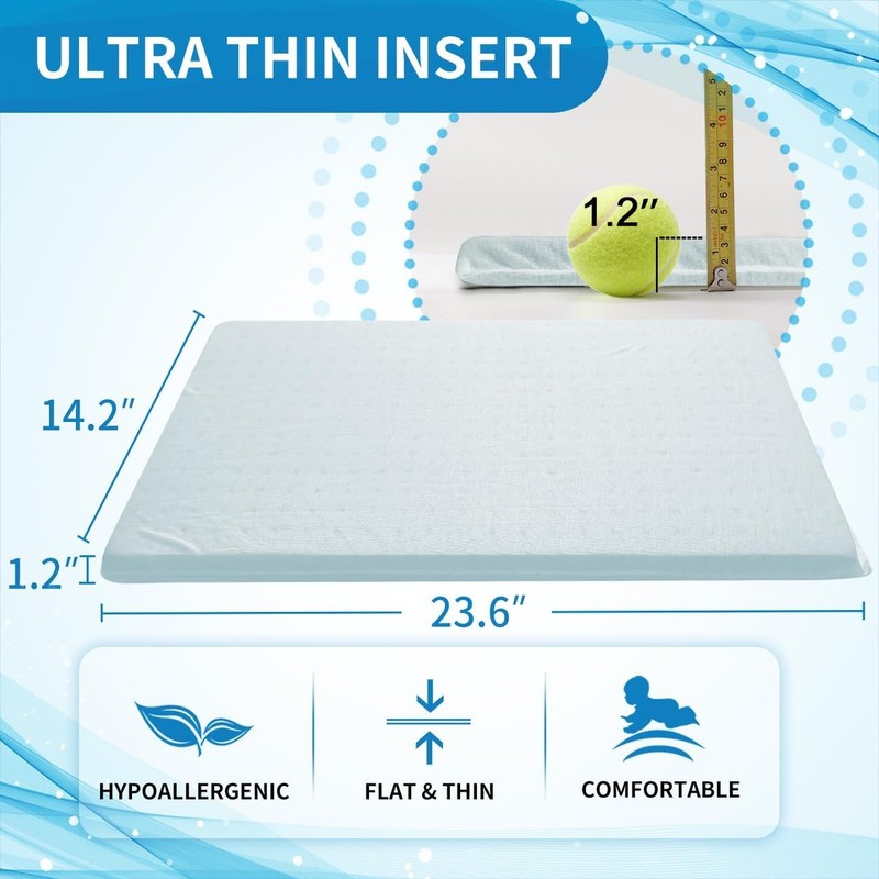Adjustable Memory Foam Pillow's One Layer - 1 Height 1.2'' Insert gallery