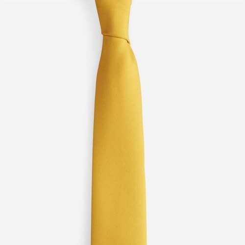 Men's Skinny Ties 2 Inch (5CM) Solid Pure Color Plain Slim Necktie for Men gallery