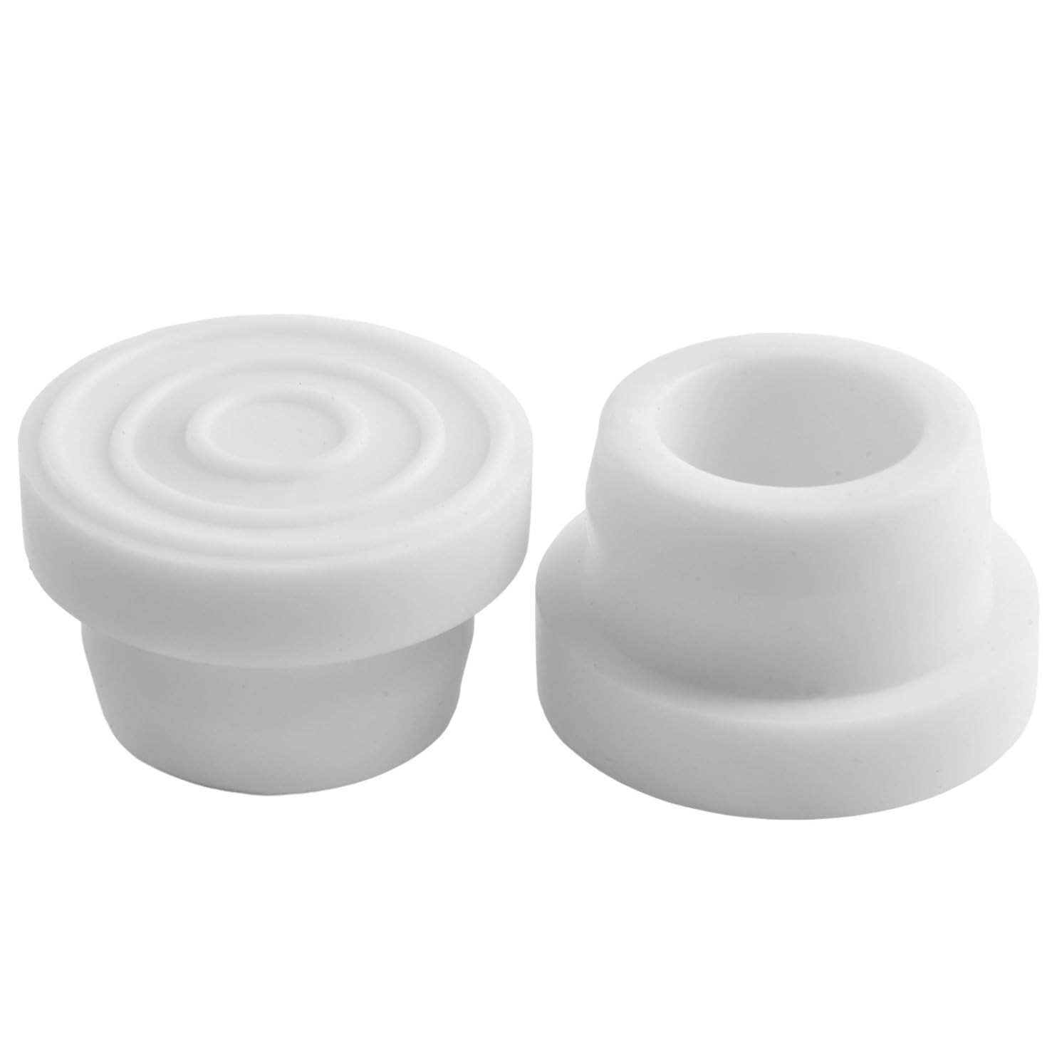 Pool Ladder Bumpers White Rubber 2Pack Fits 1.9' Swimming Pool Ladder Tubing gallery
