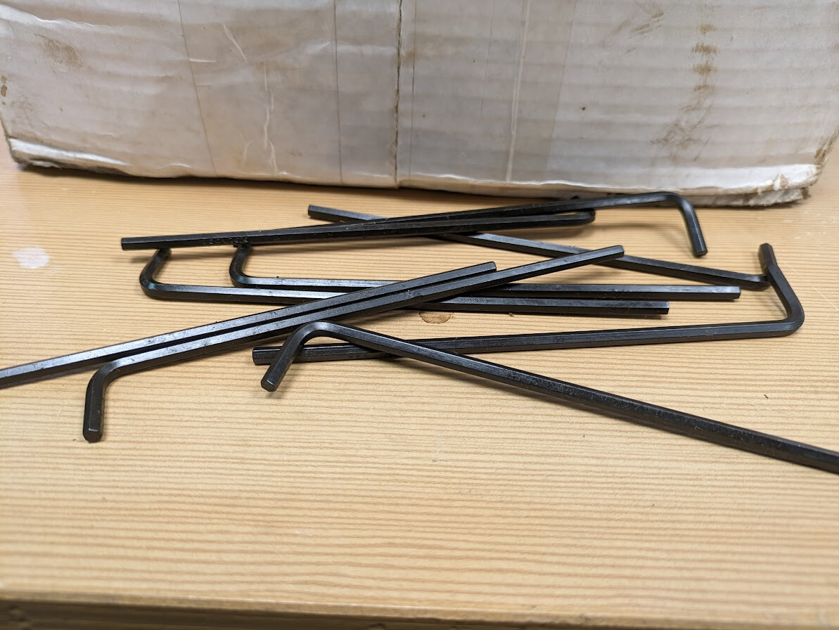 Box of 5/32 Hex Keys Long (approximately 300) gallery