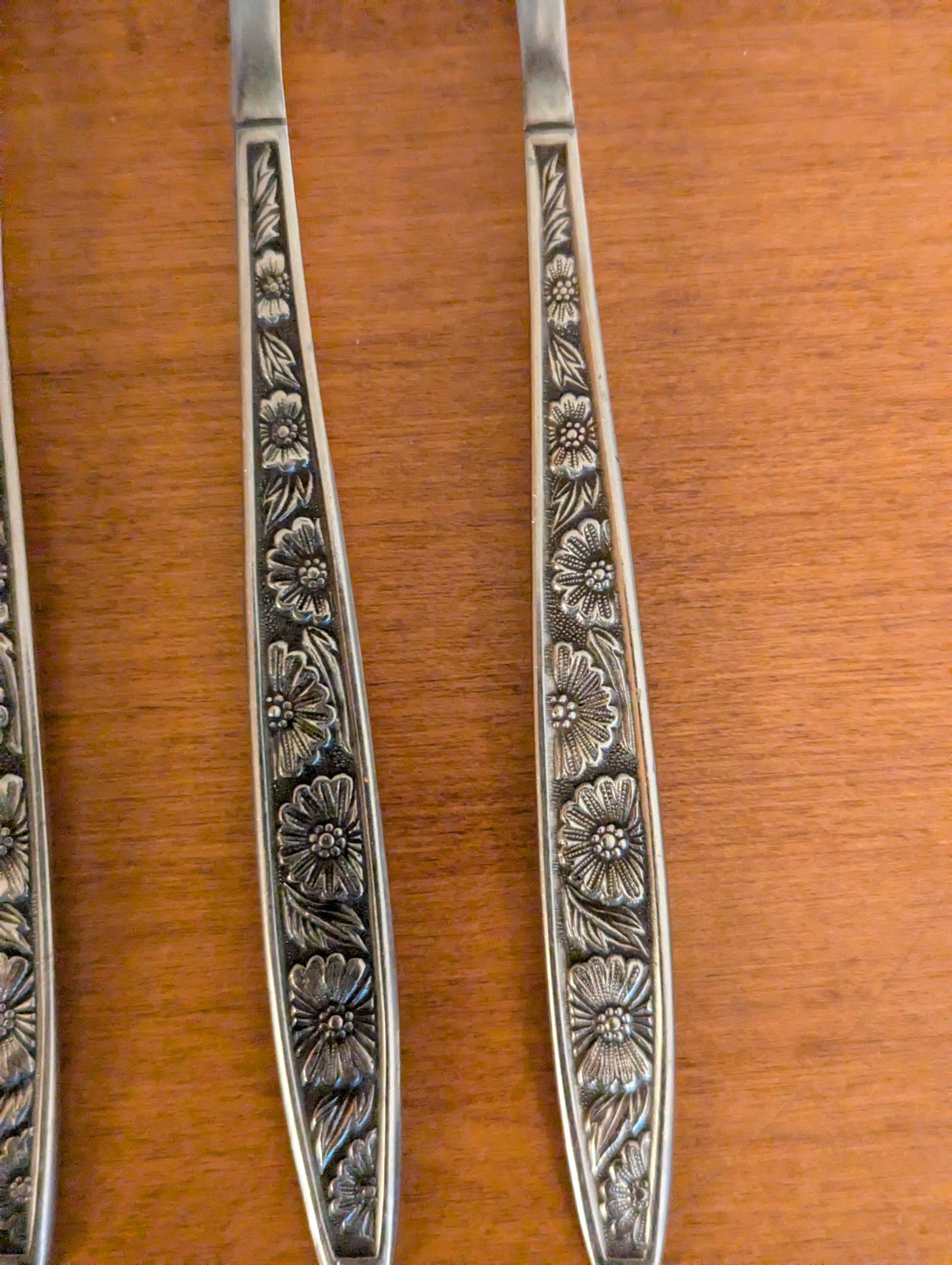7-VINTAGE SPRING BANQUET STAINLESS KOREA (4) DINNER FORKS (3)SALAD FORKS gallery