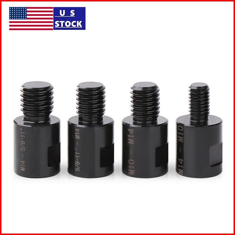 5/8"-11 M10 M14 Thread Adapter Convert Arbor Connector Angle Grinder Hole Saw gallery