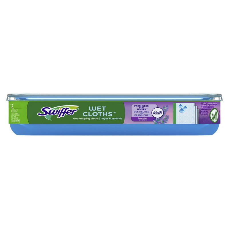 Swiffer Sweeper Wet Mopping Pad Refills for Floor Mop with Febreze, 12 Count ... gallery