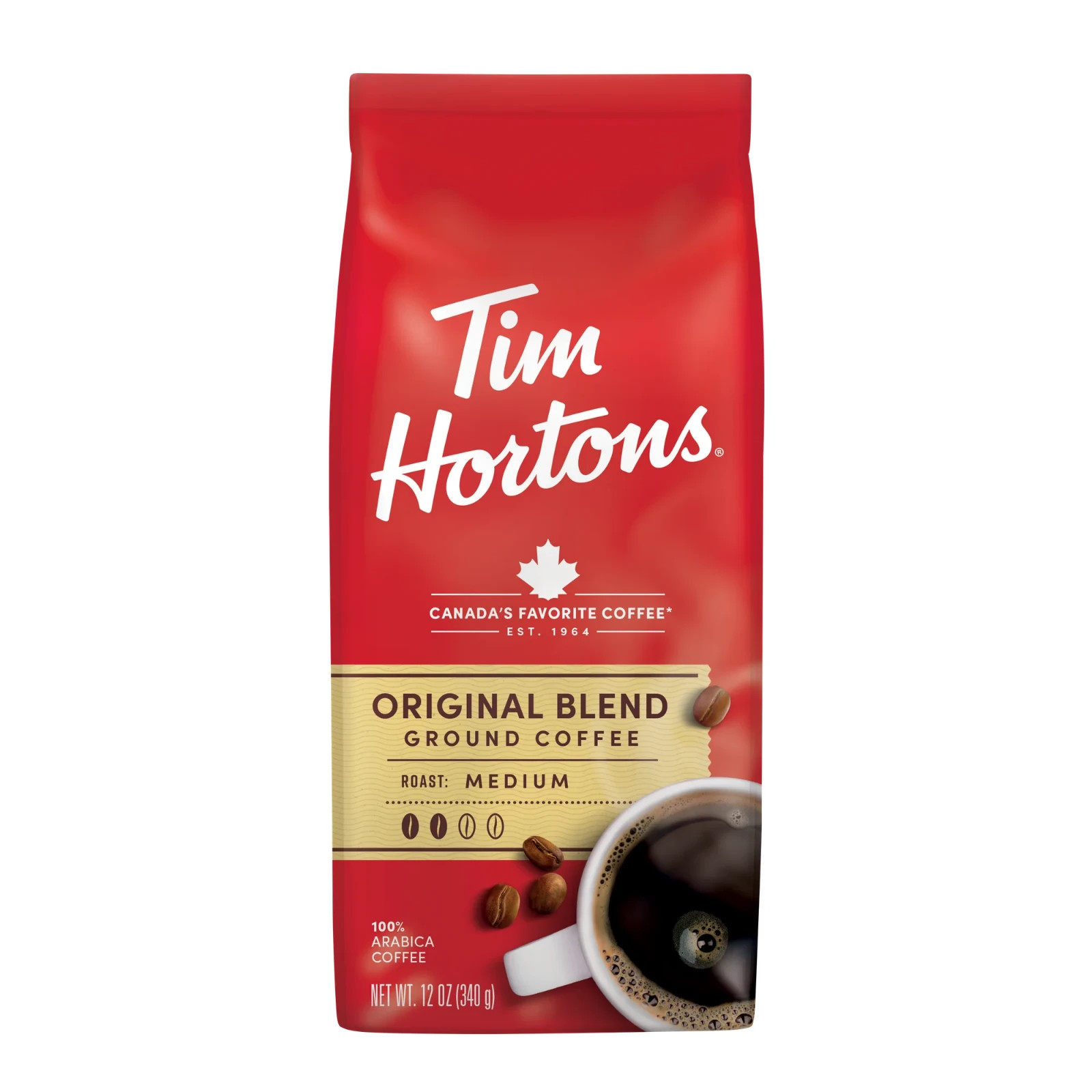 Tim Hortons Original Ground Coffee 12oz gallery