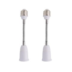 E26/E27 Light Socket Extender Adapter,20cm/8 inch Light Bulb Extension,E26 to…