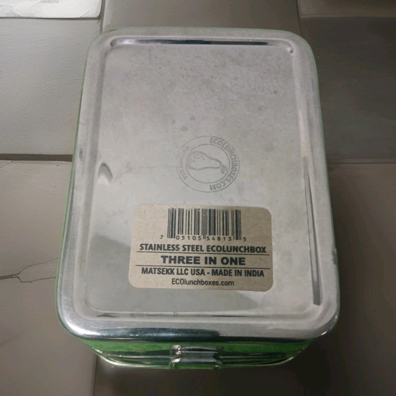 Ecolunchbox Three In One Stainless Steel 4" X 5 3/4' Compact gallery