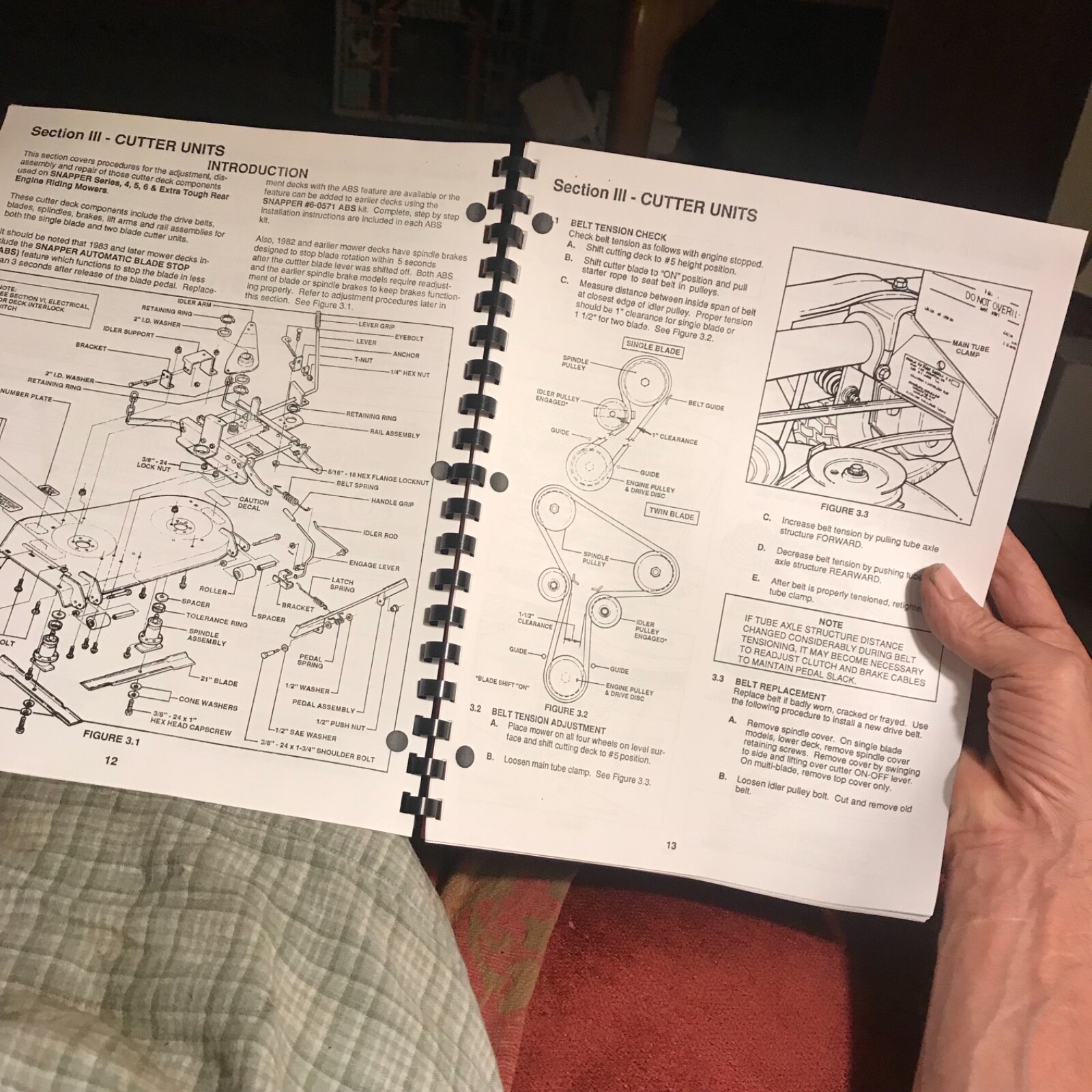 SNAPPER REAR ENGINE RIDING MOWER SERIES 4 , 5 , 6 & LATER SERVICE MANUAL gallery