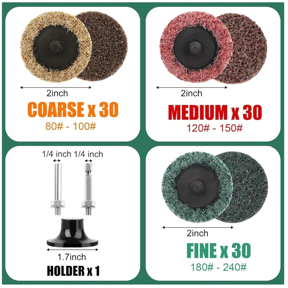 High-Quality Surface Conditioning Discs for Metal & Plastic