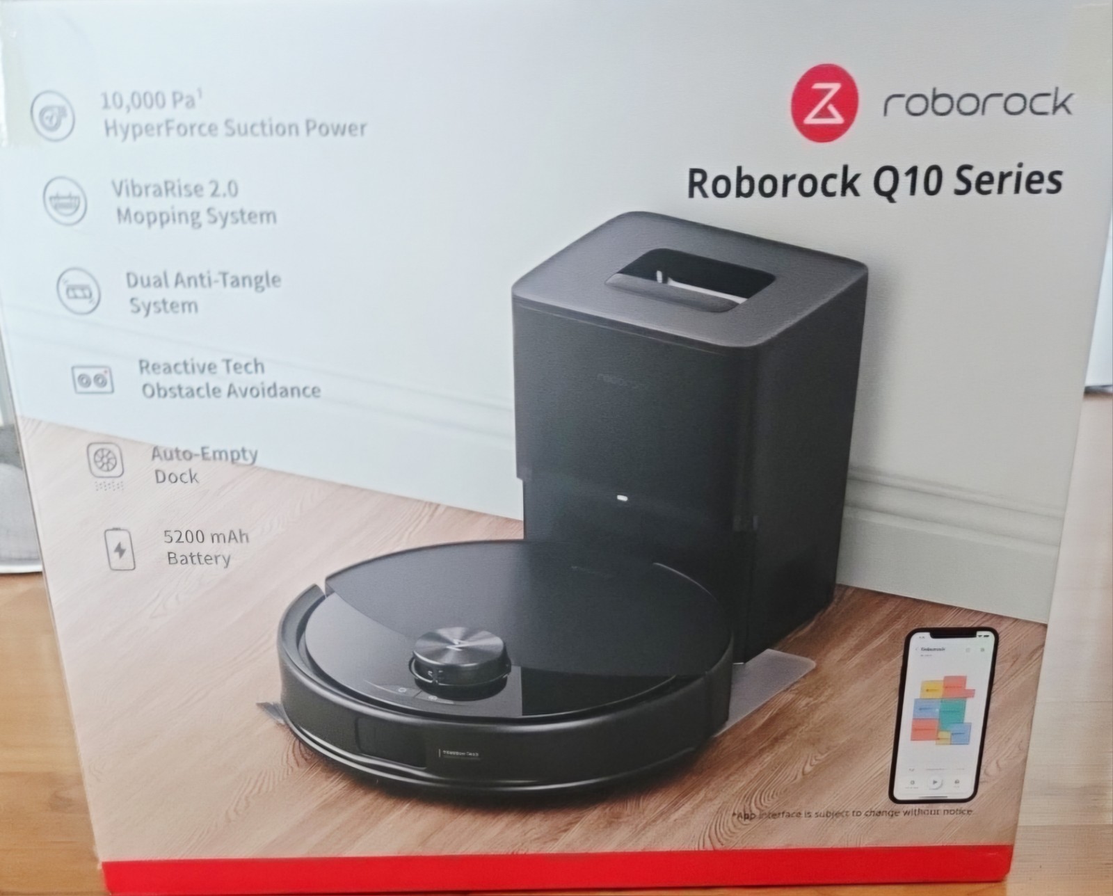 Roborock Q10 Self-Emptying Robot Vacuum Cleaner, 10000Pa, Obstacle Avoidance gallery