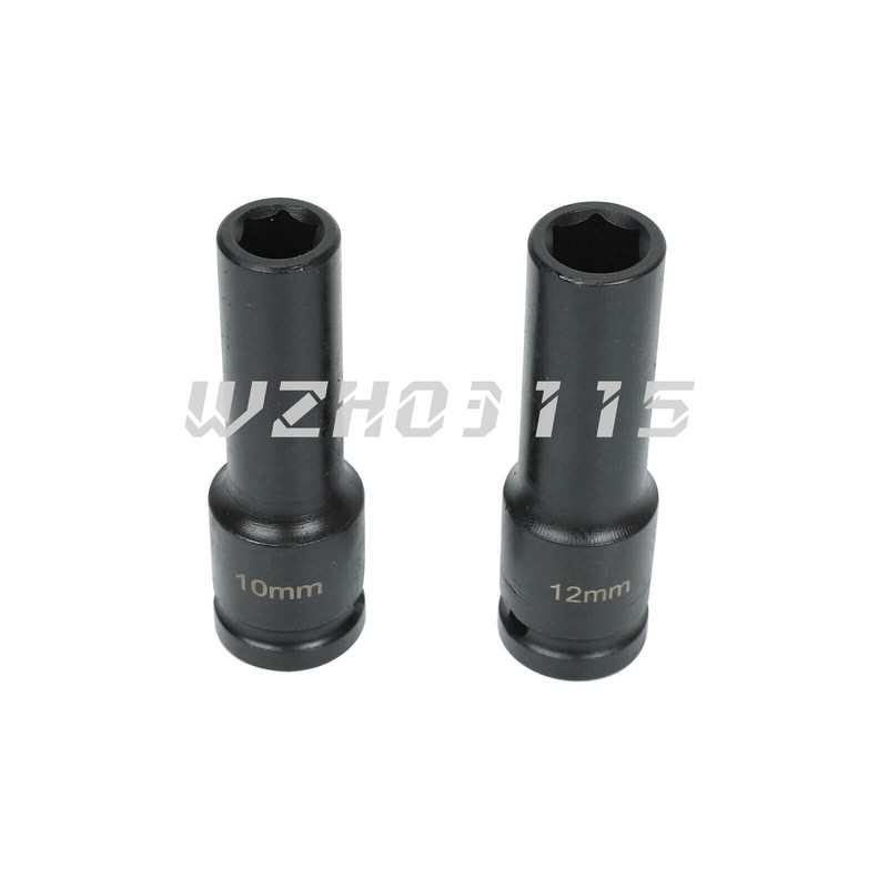 35pcs 1/2" Inch Deep Impact Socket Set Drive 8-32mm Metric Garage Sae With Case gallery